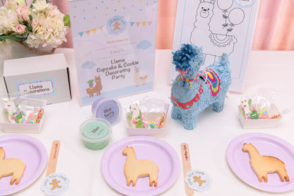 Llama  Bake & Decorate Party Box