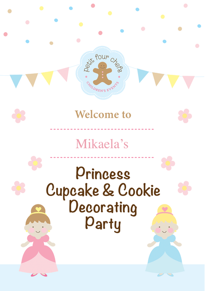 Princess Bake & Decorate Party Box